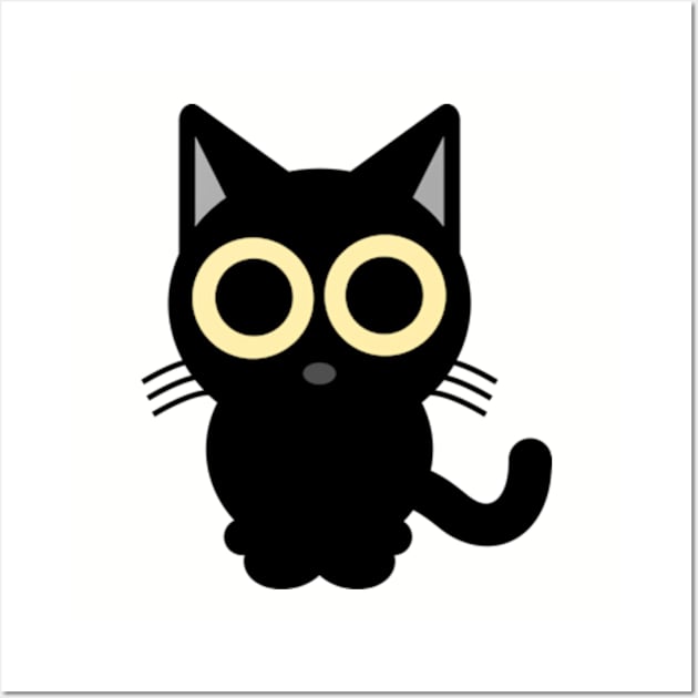 Kitty Big Eyes Wall Art by Gamers Gear